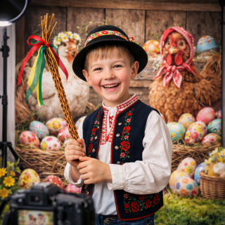 Fotografická pozadí na Velikonoce