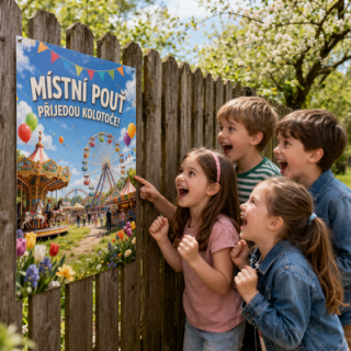 Plakáty a výzdoba na jarní akce a slavnosti