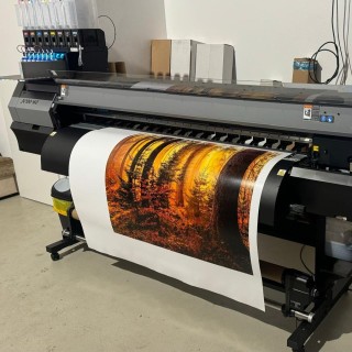 Velkoformátový tisk na papír