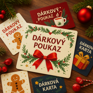 Dárkové poukazy na Vánoce – jaké typy vytisknout a proč fungují