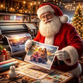 Co by dělal Santa Claus na Vánoce s tiskárnou jako ta naše