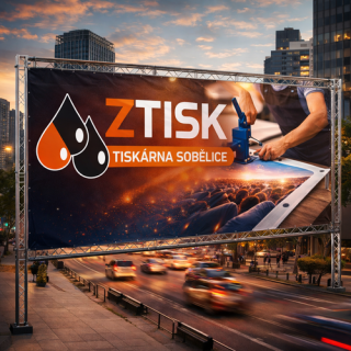 Tisk bannerů: jak vzniká banner, který vydrží