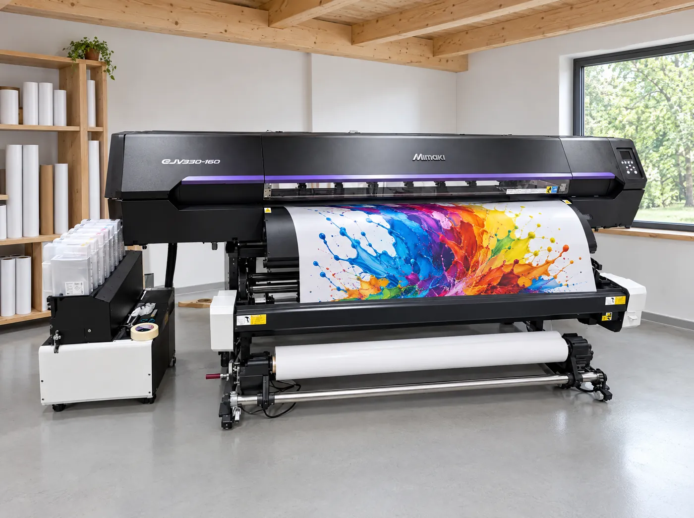 Mimaki CJV330-160 v dílně